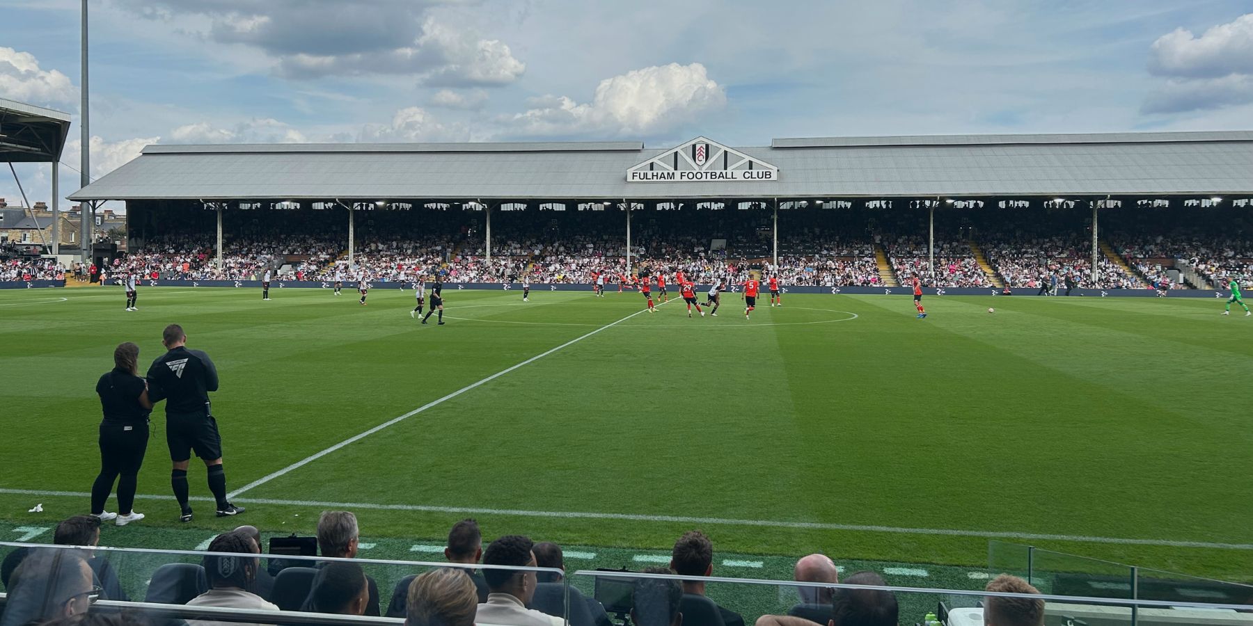 Trying out the Centenary Crabtree Hospitality at Fulham